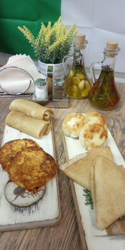 Блинчики с драниками и варениками Раменское