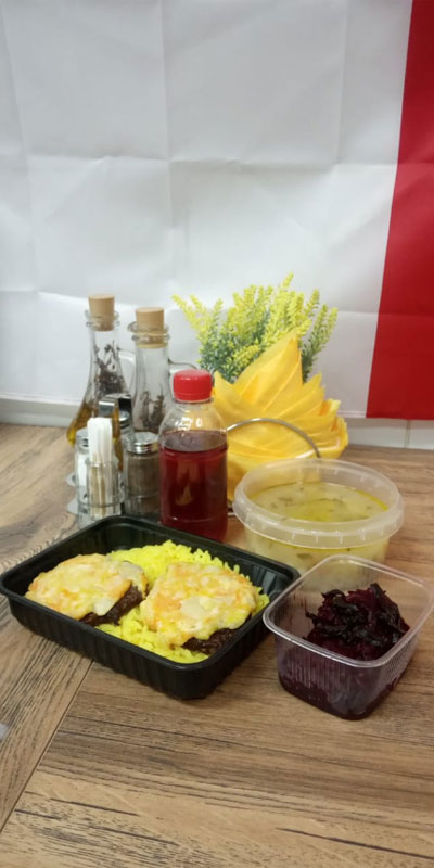 Рис с мясом и свеклой Раменское